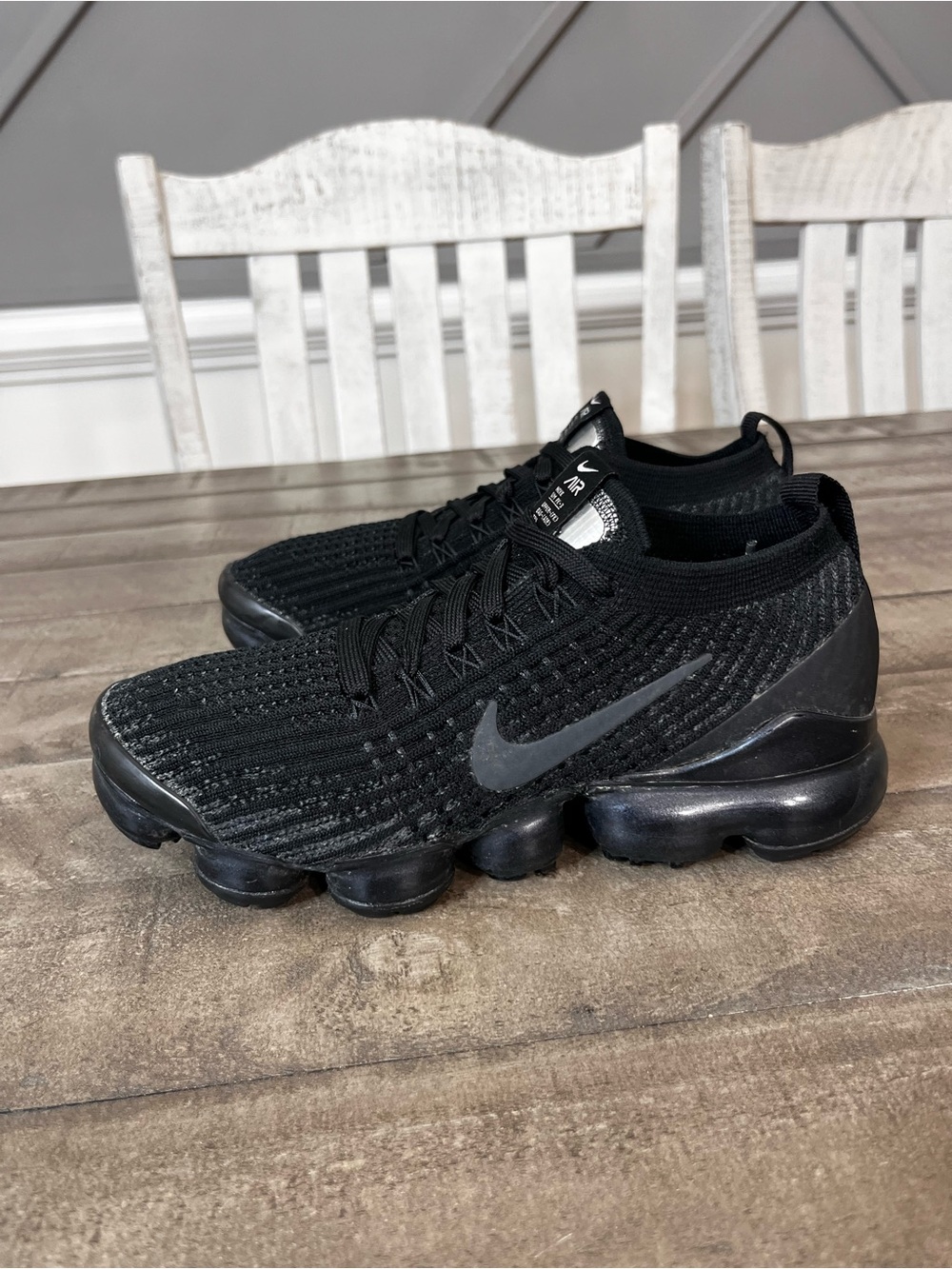 Nike Air VaporMax Flyknit 3
Triple Black Women's Size 7